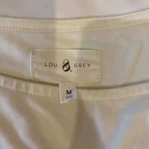 Lou and Grey, cap sleeve top size medium